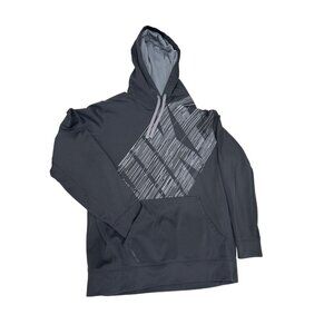 Nike Therma-Fit Mens Black & Gray Hoodie Sweater L SKU 7428